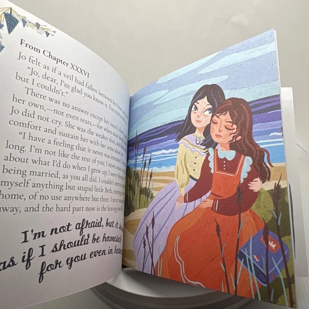 Classic Moments From Little Women Book Excerpts Louisa May Alcott Ice House Book